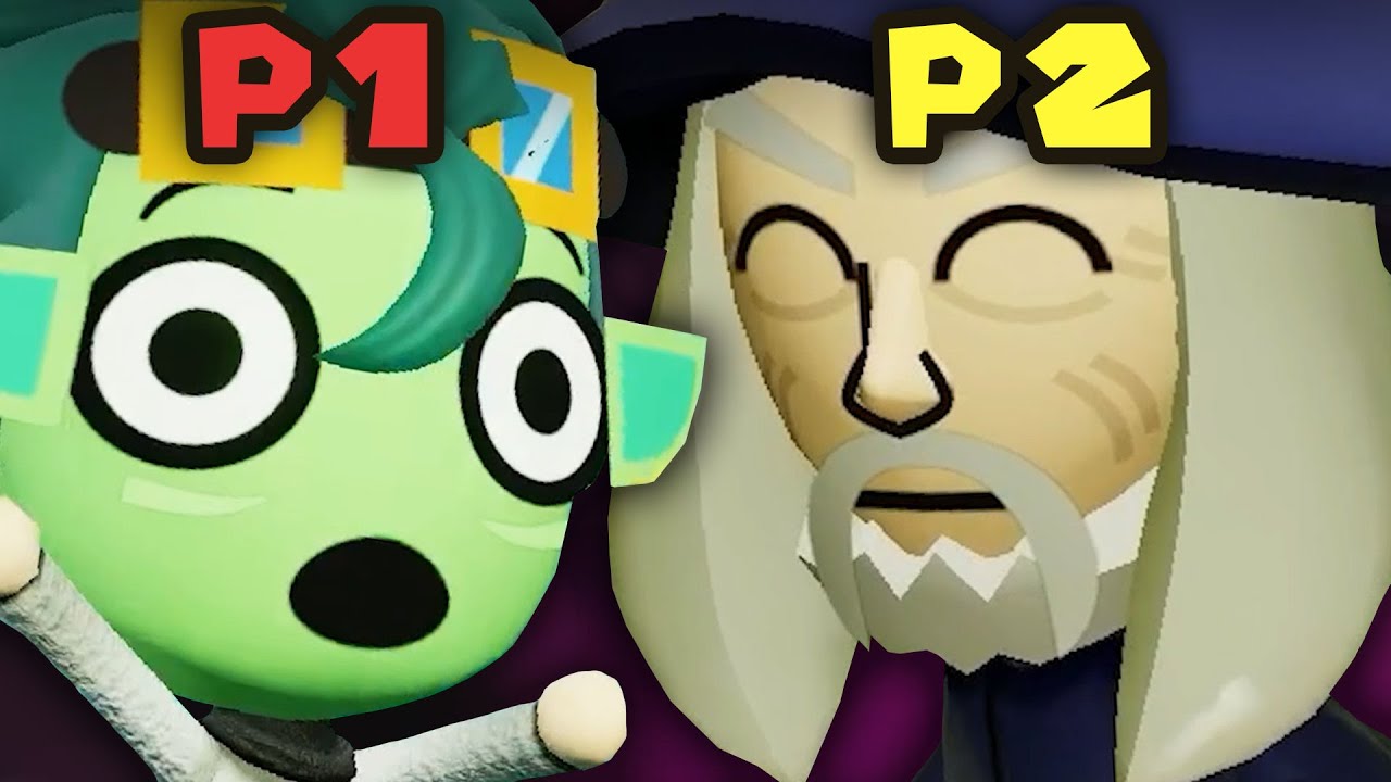 We tried playing Miitopia together