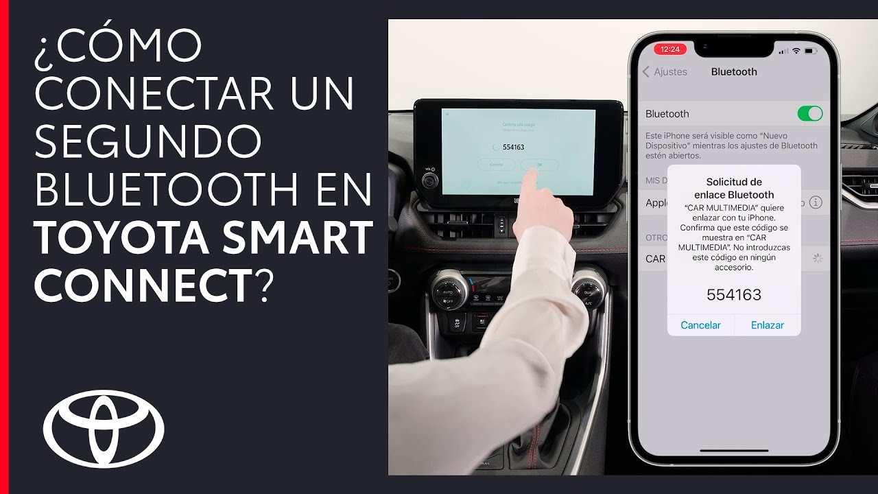 ¿Cómo conectar un segundo bluetooth? | Toyota Smart Connect
