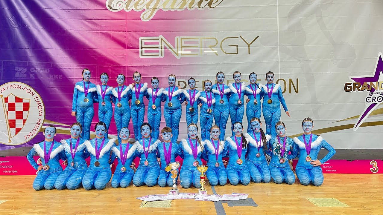 Virovitičke mažoretkinje- Avatar,juniori velika formacija pom pon 2024