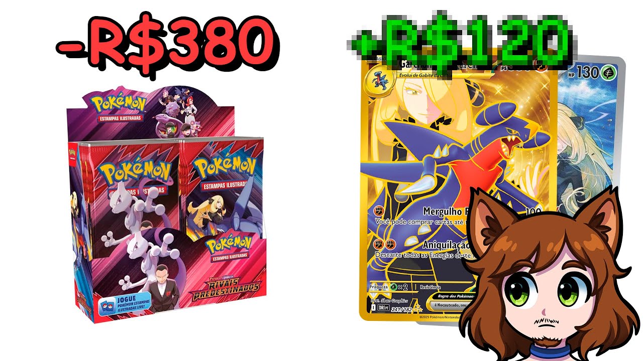Eu comprei 380 REAIS em CARTINHAS DE POKEMON... sou burro?