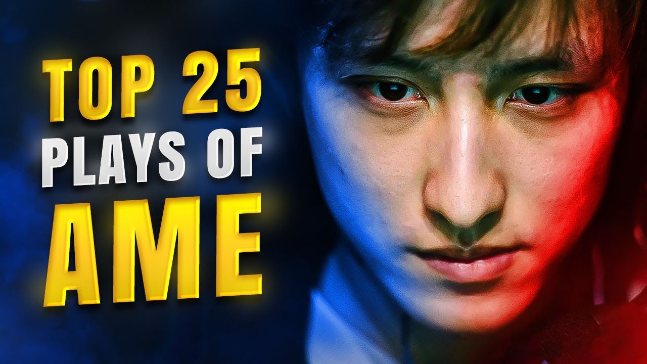 TOP-25 Plays of Ame in Dota 2 History