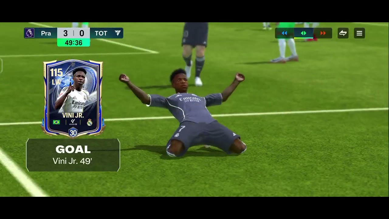 I won the game by 4-0