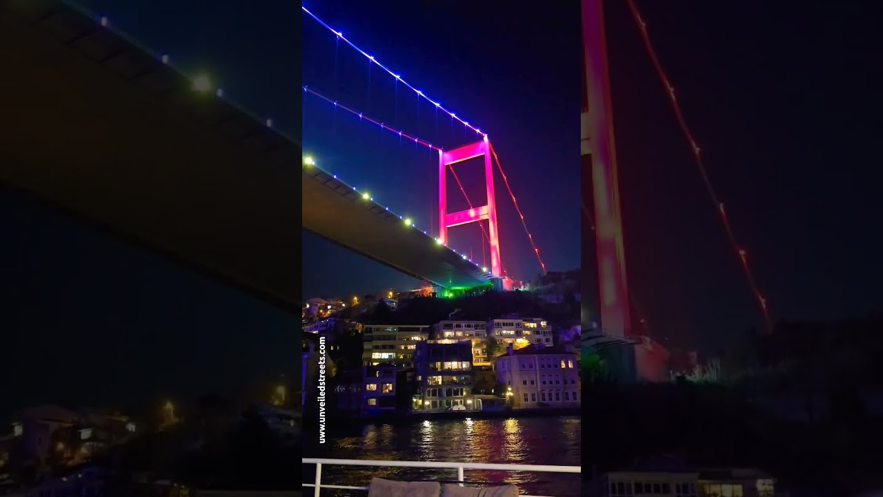 The pearl of the Bosphorus of Istanbul is fascinating with its bridges and mansions #bosphorus