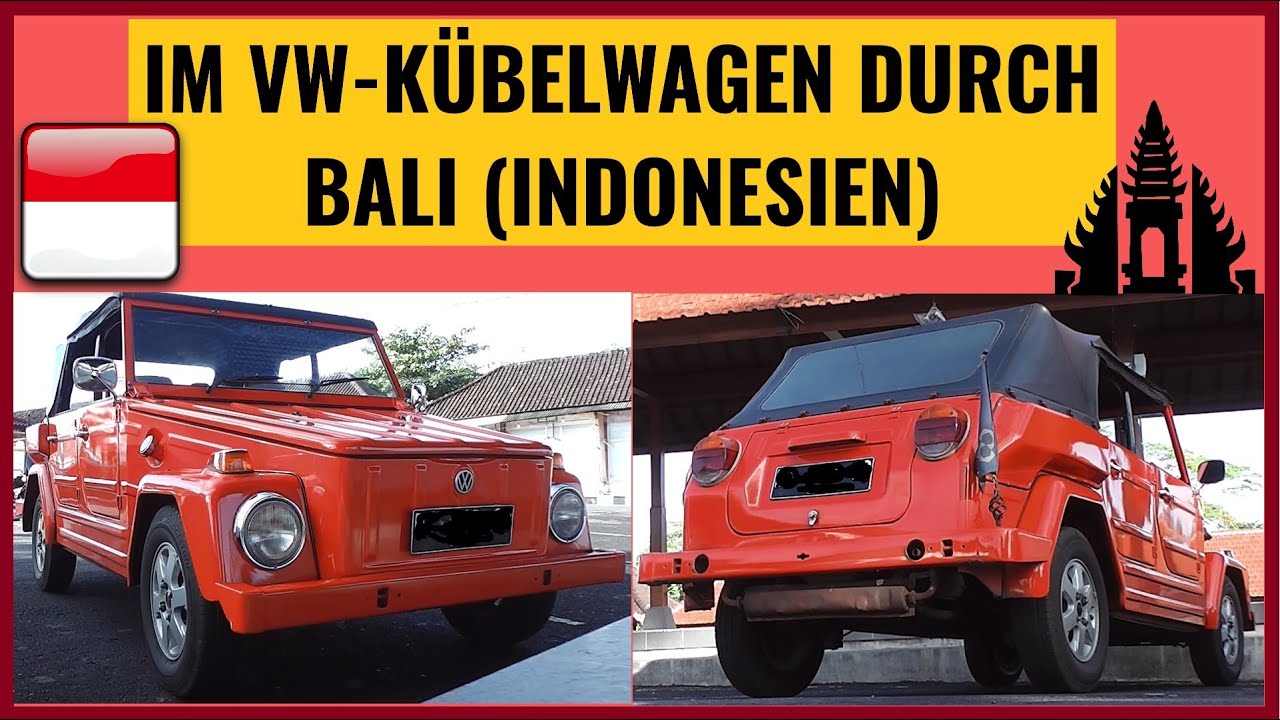 VW Tour durch Bali  -Roadtrip in Bali-