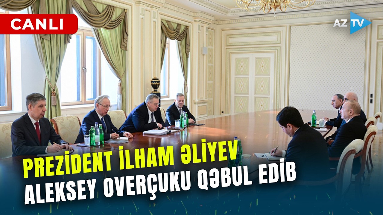 Prezident İlham Əliyev Rusiya Hökuməti Sədrinin müavinini qəbul edib – XÜSUSİ BURAXILIŞ