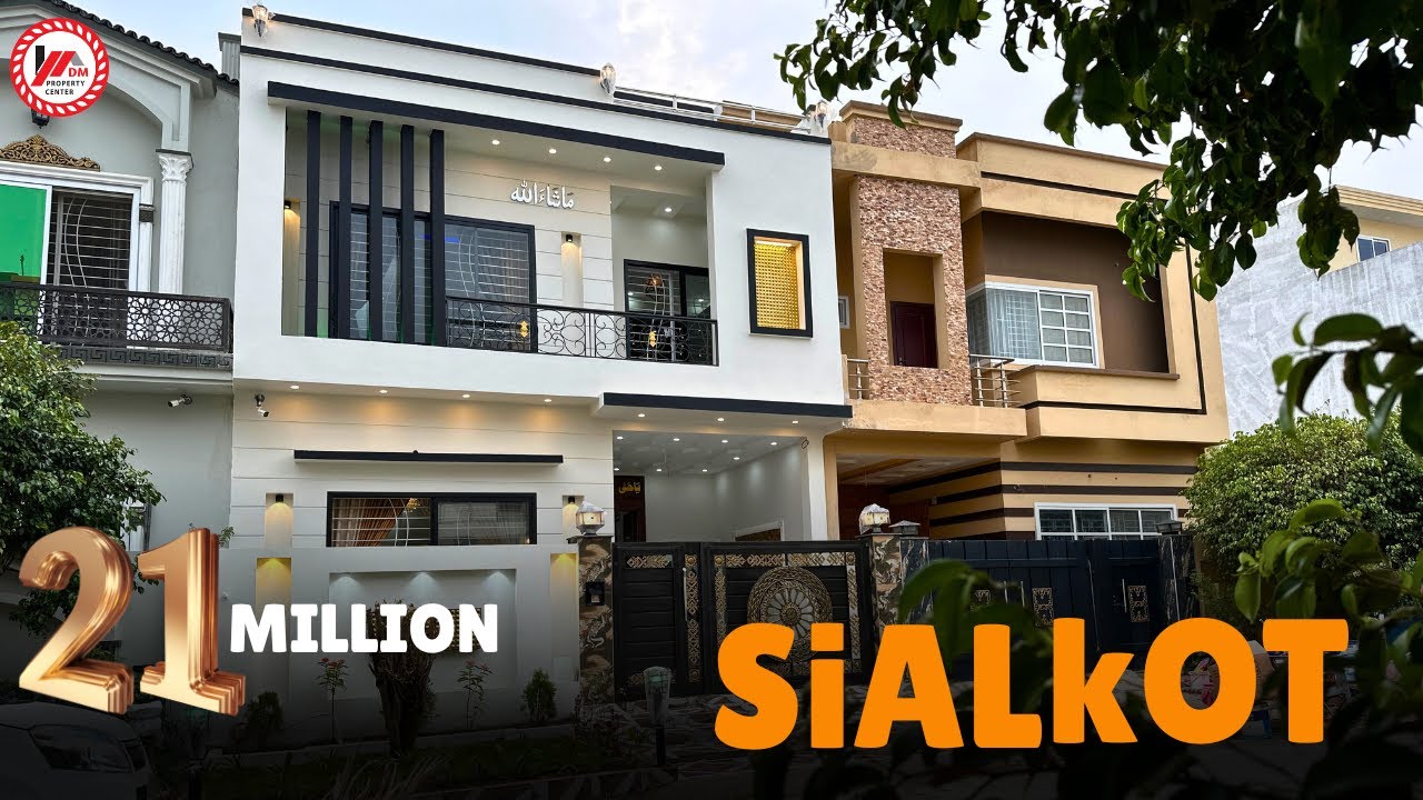 Citi Housing Sialkot 5 Marla Brand new house for sale house in B Ext block