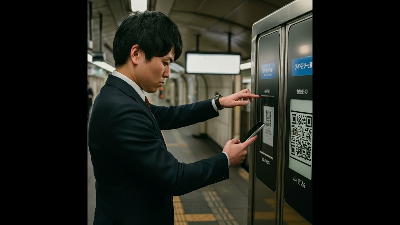 What is the innovative use of QR codes in Tokyo