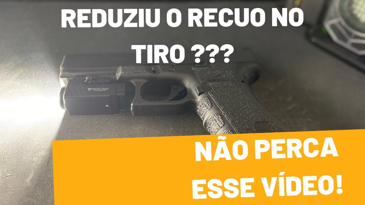 🟠 LANTERNA PARA PISTOLA BARATA!!!