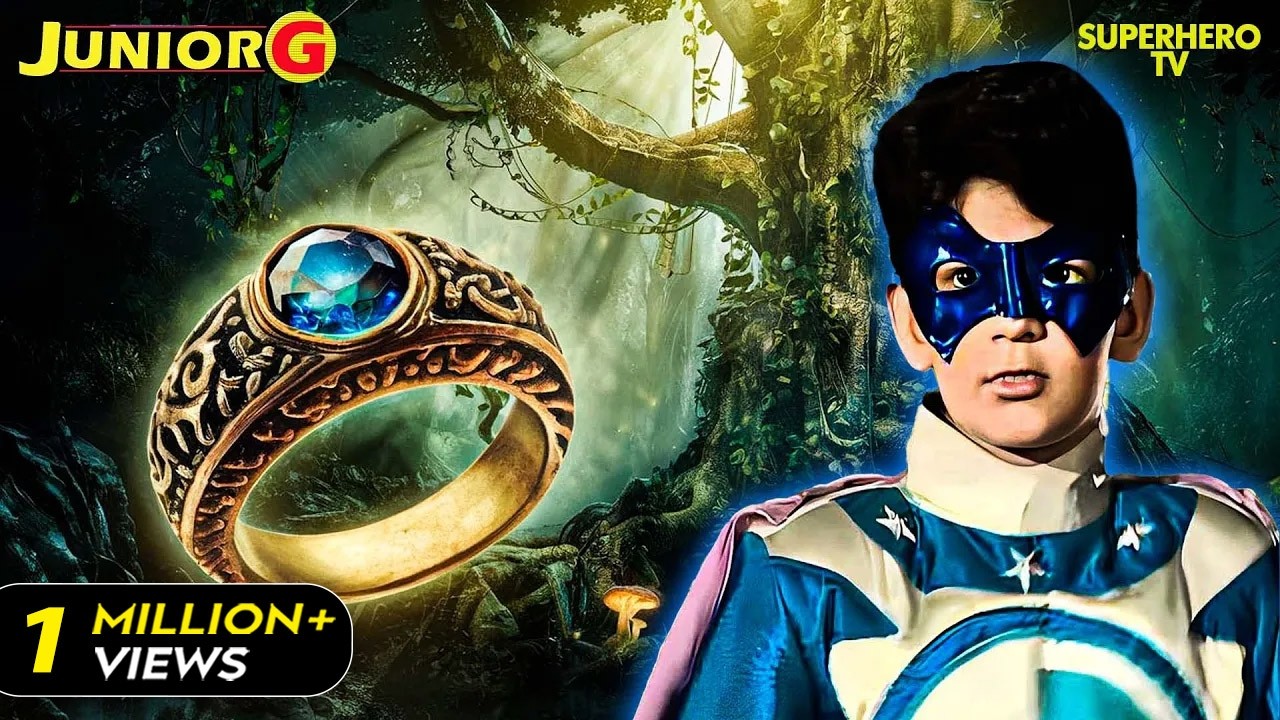 जादुई अंगूठी का रहस्य! क्या Junior G और शैली इसे ढूंढ पाएंगे? 💍✨ | Junior G | New Superhero Series