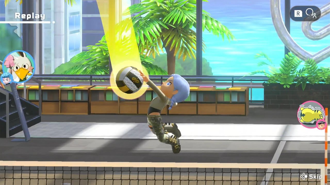 Nintendo Switch Sports Gameplay Pt. 2 Online (Dangerous Volleyball Party)