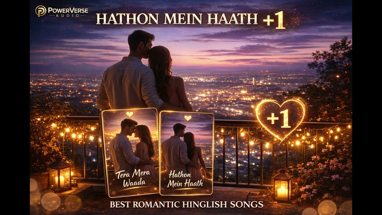 PowerVerse Audio | Hathon Mein Haath +1 Pack 02 | Best Romantic Hinglish Songs 2026