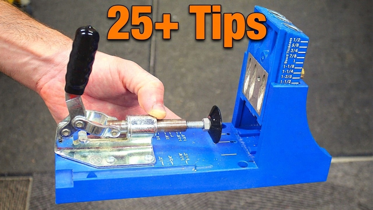 25+ Pocket Hole Jig Tips Every Beginner Needs to Know!