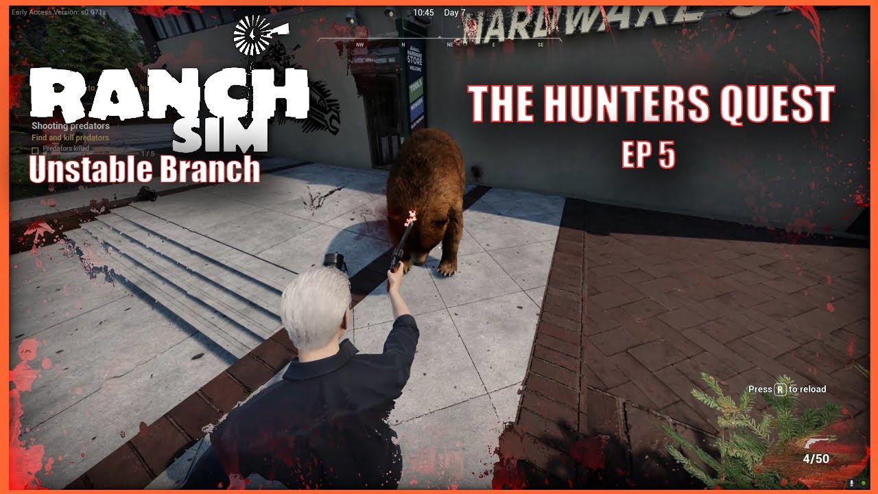 Ranch Simulator: Completing the Hunters Quest