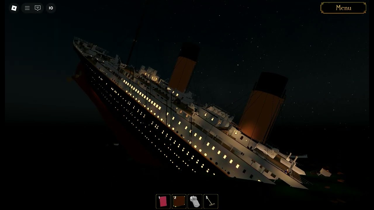 Titanic SOS: Final Plunge ( 1997 Movie Sinking )
