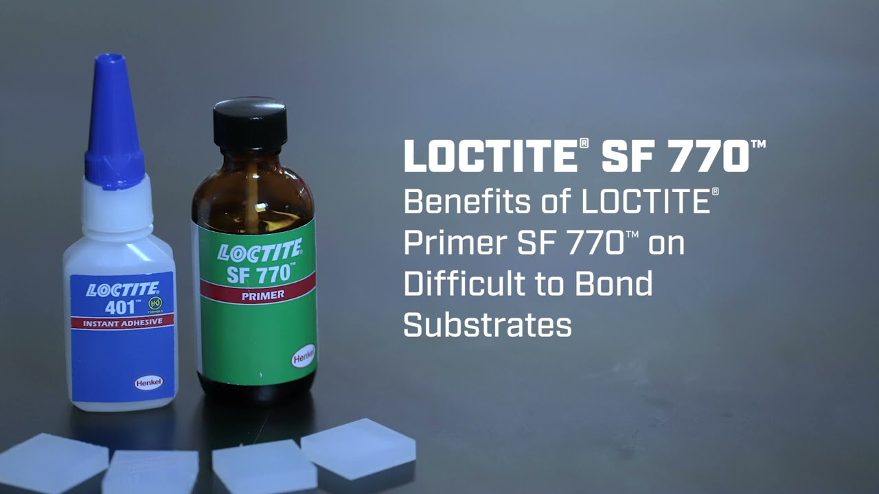 Bonding difficult to bond plastics with Loctite 401