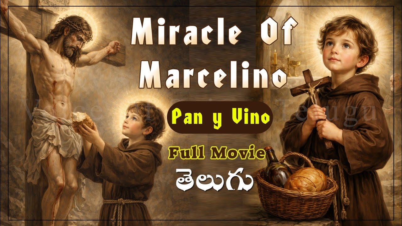 Story Of MARCELINO | మార్సిలీనో -  జీవిత చరిత్ర | క్రీస్తు ప్రభువు సిలువ నుండి ఎందుకు దిగివచ్చారు?🤔 