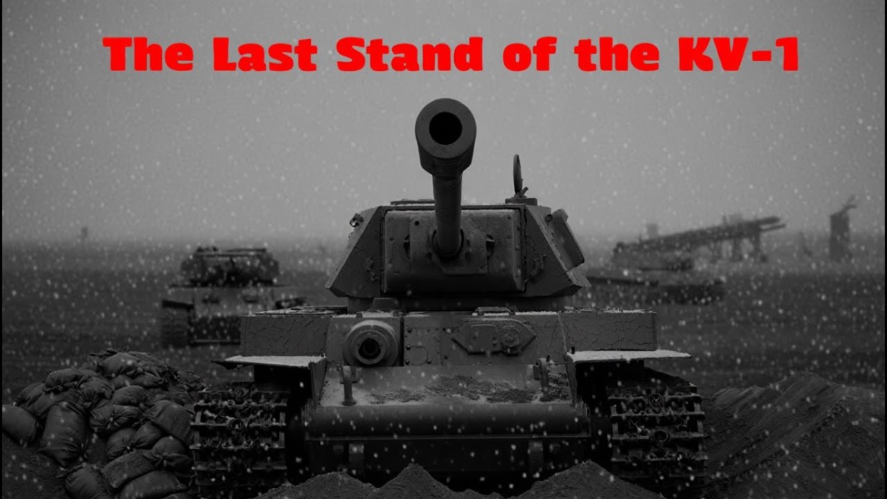 The Last Stand of the KV-1. How Obsolete Tanks Became Stalingrad's Immovable Shield.