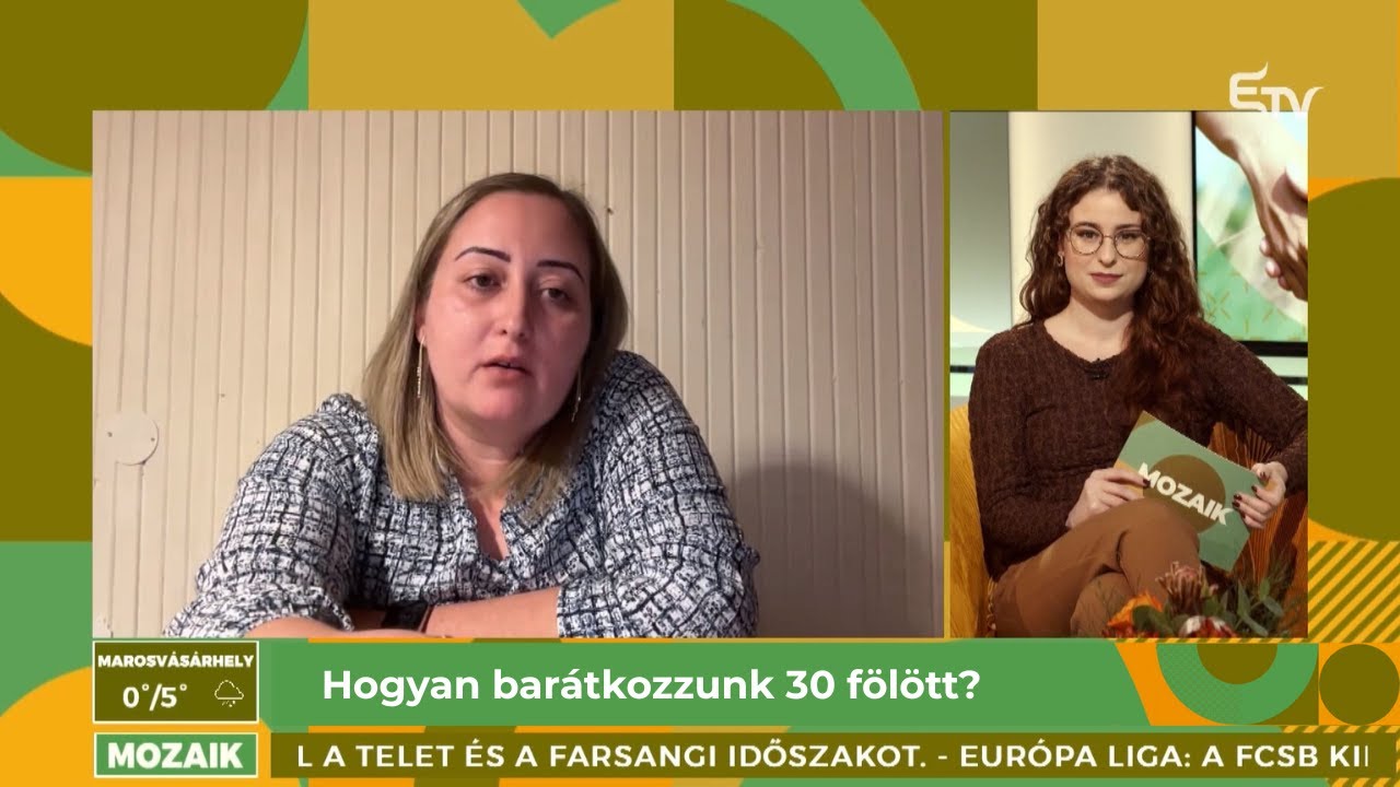 Hogyan barátkozzunk 30 fölött? – Mozaik