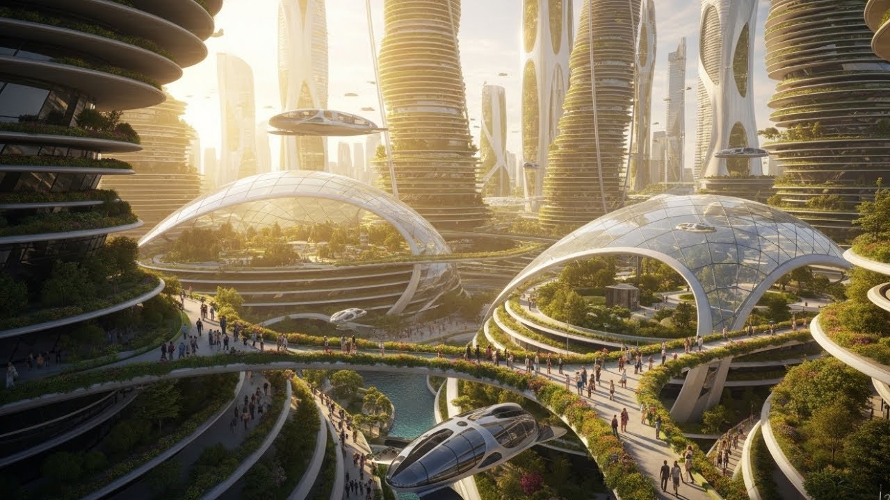 Life in 2150: A Journey Through the Golden Age | Cinematic Sci-Fi (4K)
