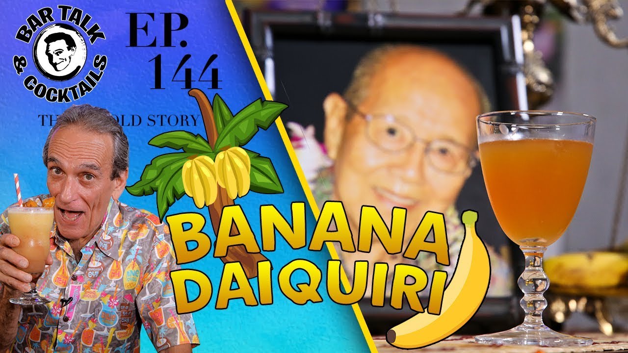 HOW TO MAKE A BANANA DAIQUIRI and Bartender HARRY YEE turns 101!!!