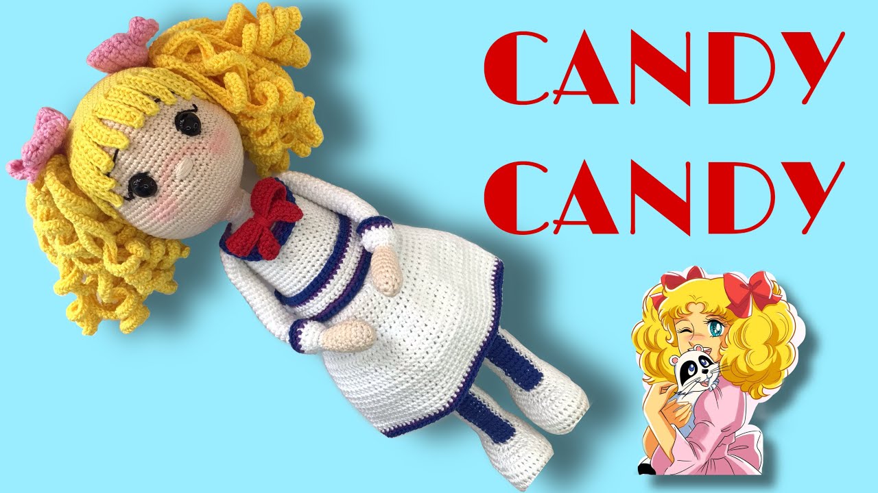 Candy Candy Amigurumi 4/4 (SUBS🇺🇸🇧🇷)#candycandycrochet #candycandyfanart #candycandyanime