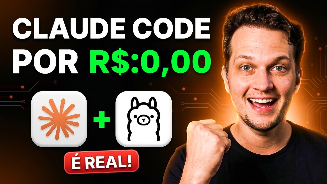 Claude Code + Ollama: Sem API, Sem Plano, 100% GRÁTIS (Tutorial)