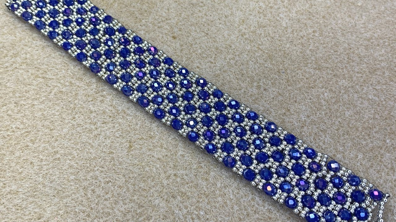 Peyote Pebbles Bracelet 💎 #beadedbracelet