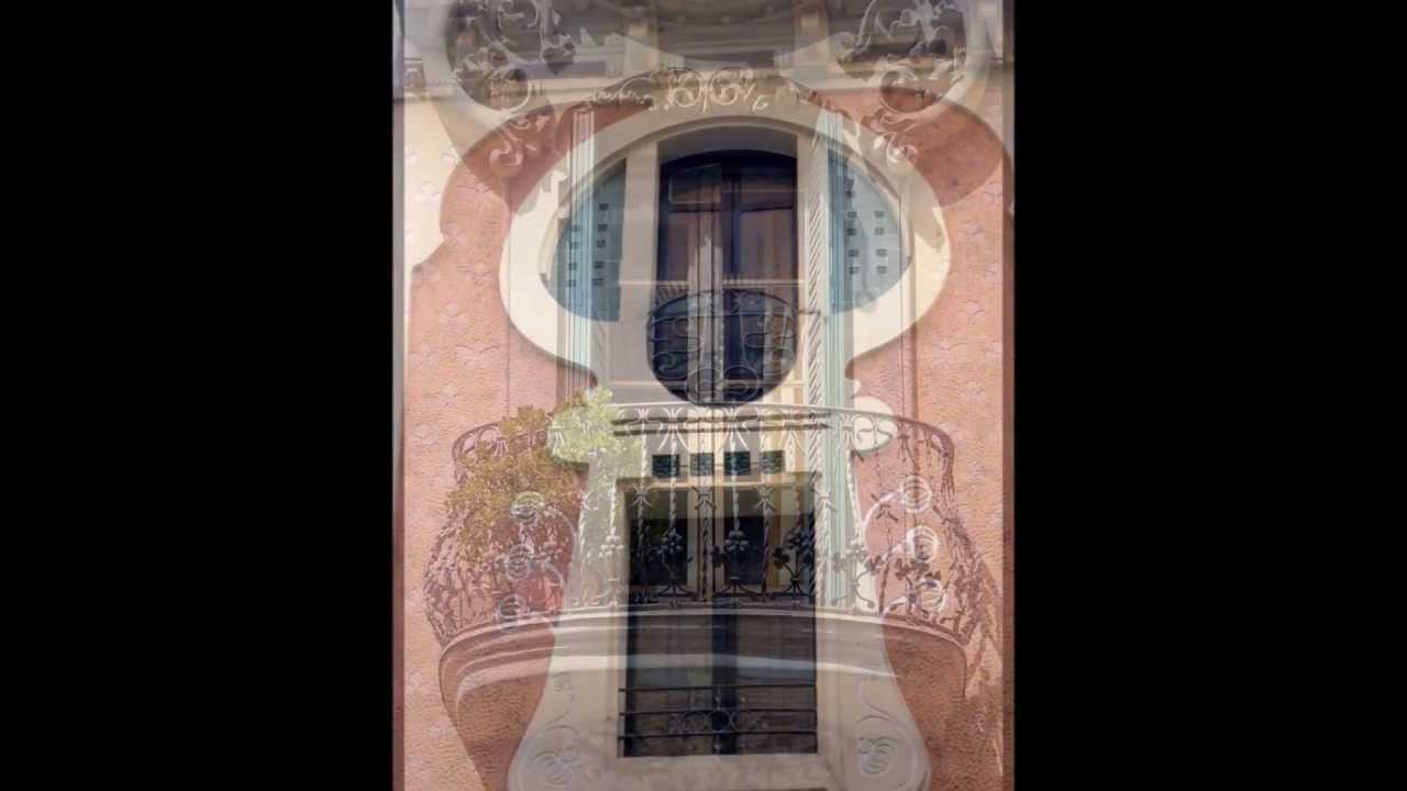 Las ventanas modernistas  de Barcelona
