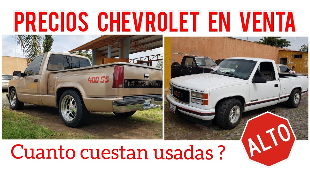 Camionetas Chevrolet cheyenne silverado EN VENTA tianguis de autos usados trucks for sale