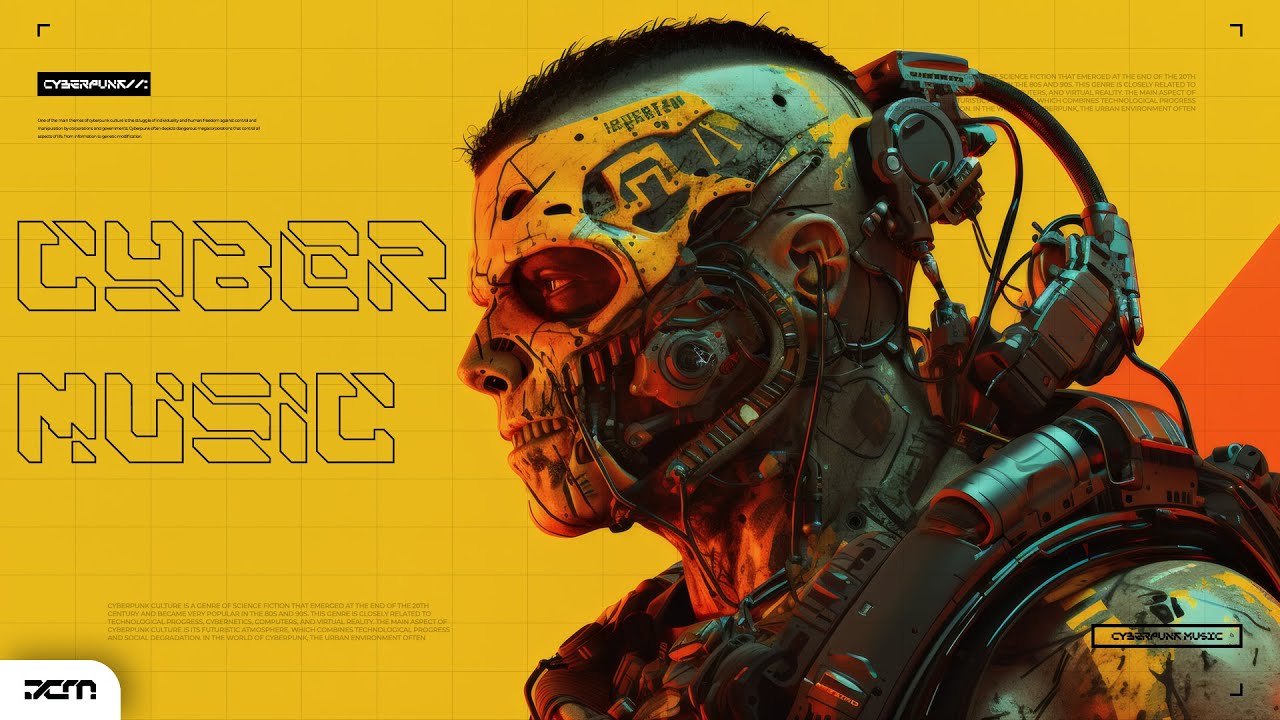 Cyberpunk Type Beat Music / Industrial / Crypto Zero - Tune Infinity Mix / Dark Electronic Music