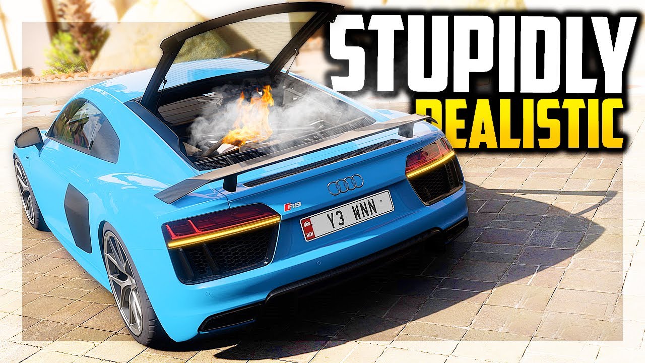 Если бы машины в Forza Horizon 5 были СЛИШКОМ реалистичными?!
