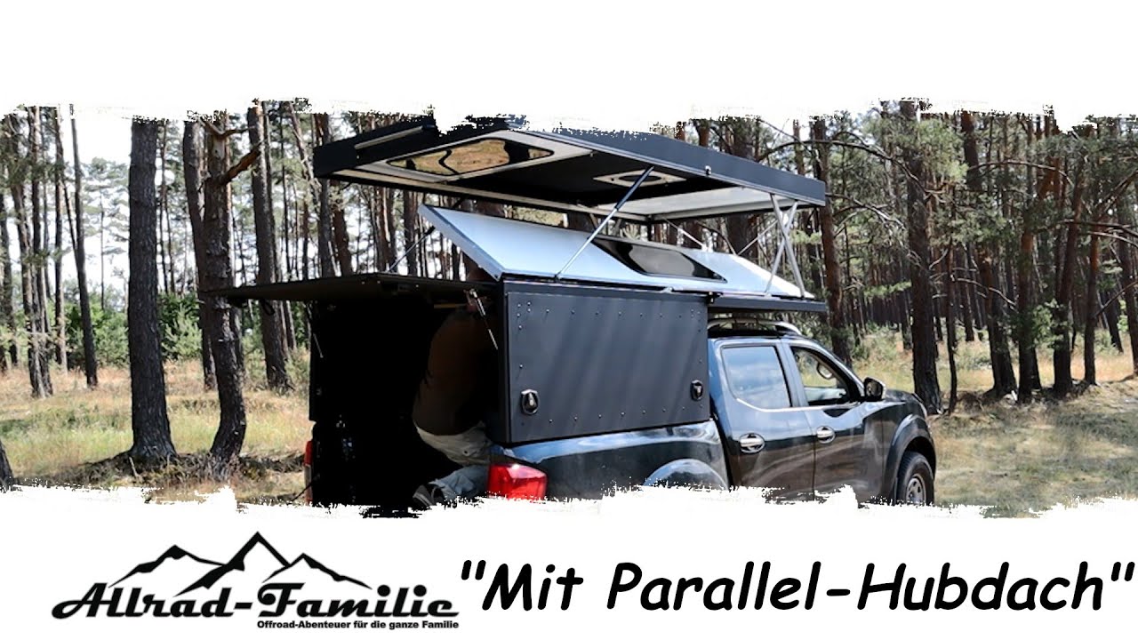 Die Hardtop Kabine mit Parallel - Hubdach 