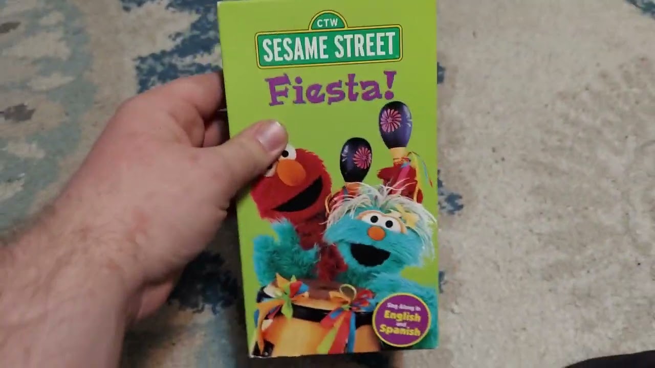 My Sesame Street VHS Collection.