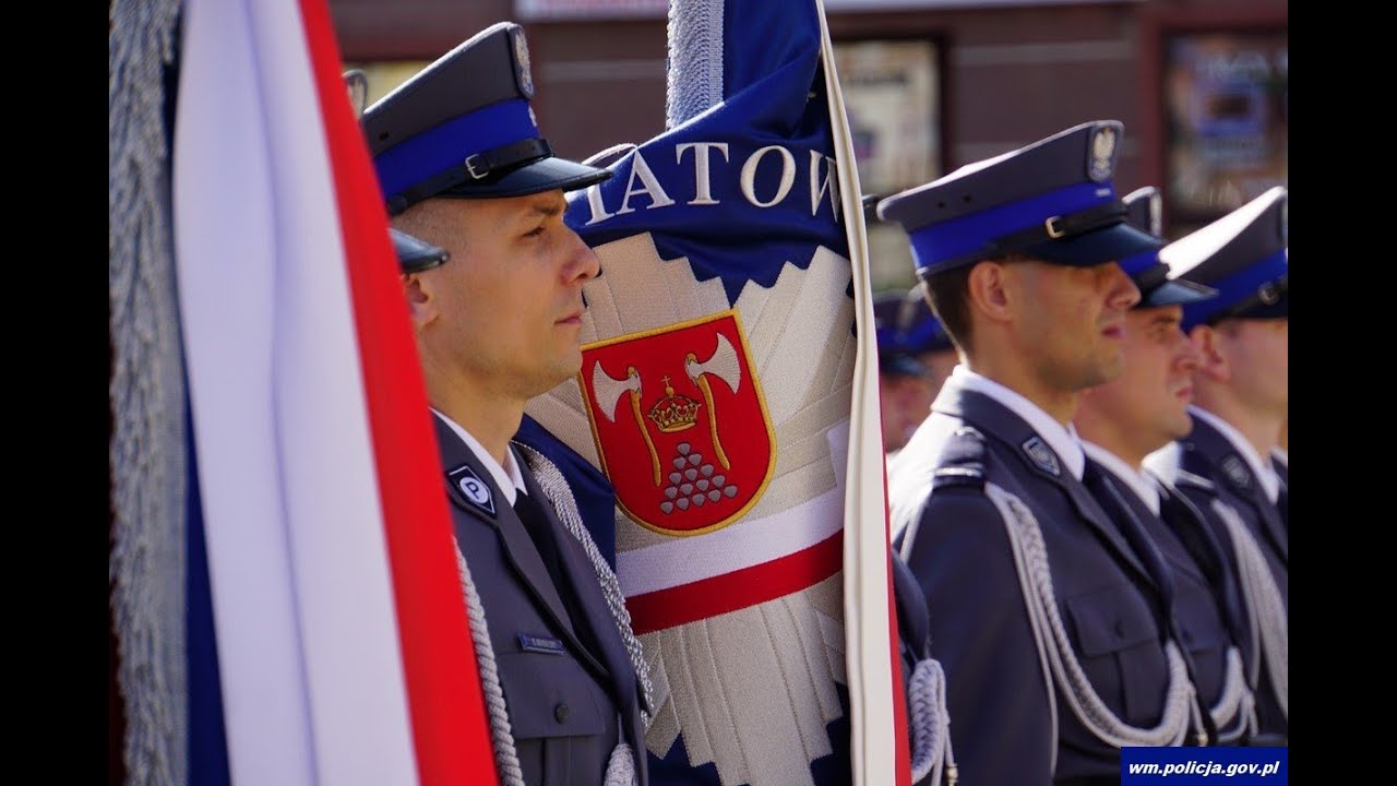 Nadanie Sztandaru Komendzie Powiatowej Policji w Bartoszycach