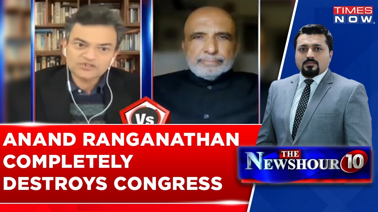 Anand Ranganathan Savage On Congress Hypocrisy, Goes Merciless Against Rahul Gandhi's Party, Watch