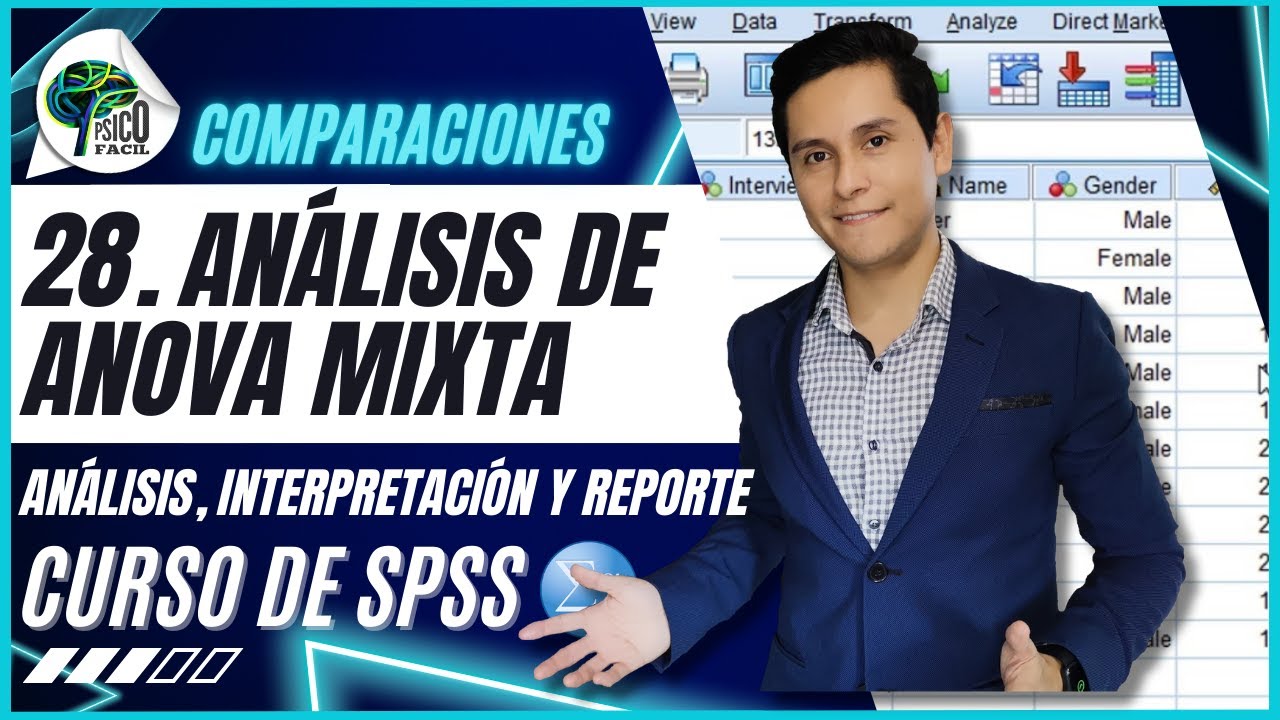 ANOVA MIXTA en SPSS | Explicaci&oacute;n, interpretaci&oacute;n y reporte en APA