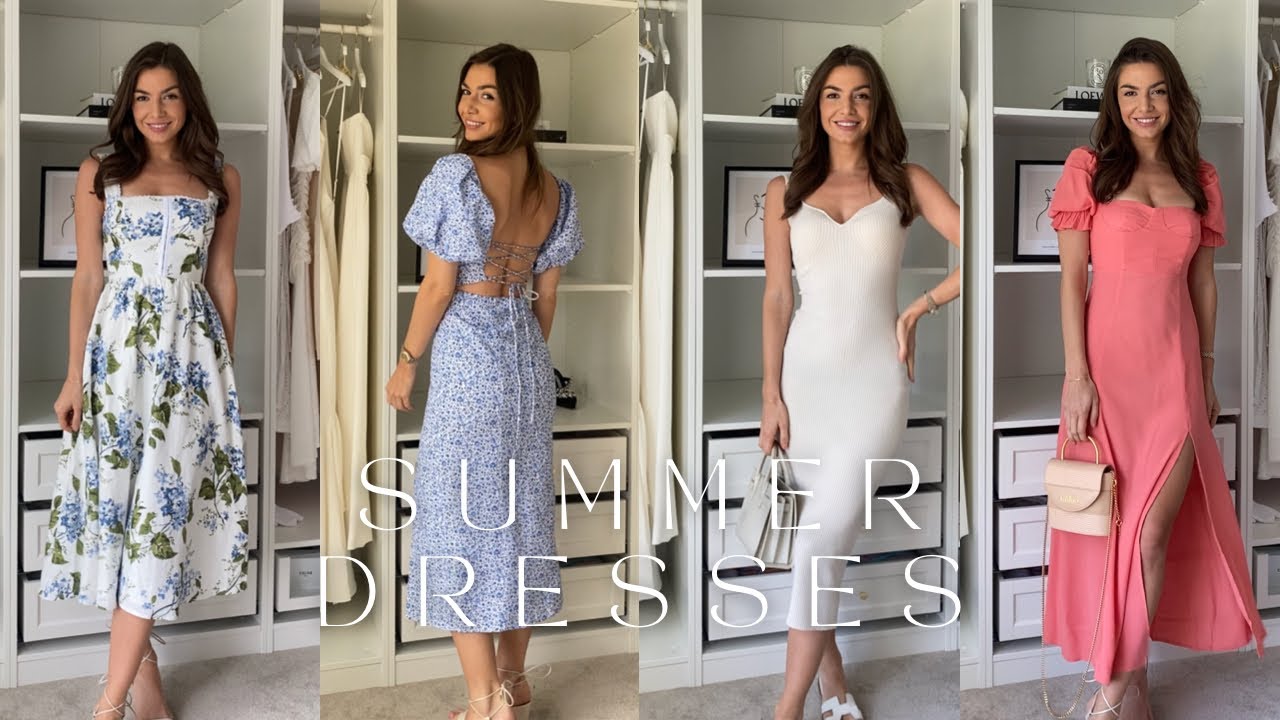 8 SPRING SUMMER DRESSES - HAUL