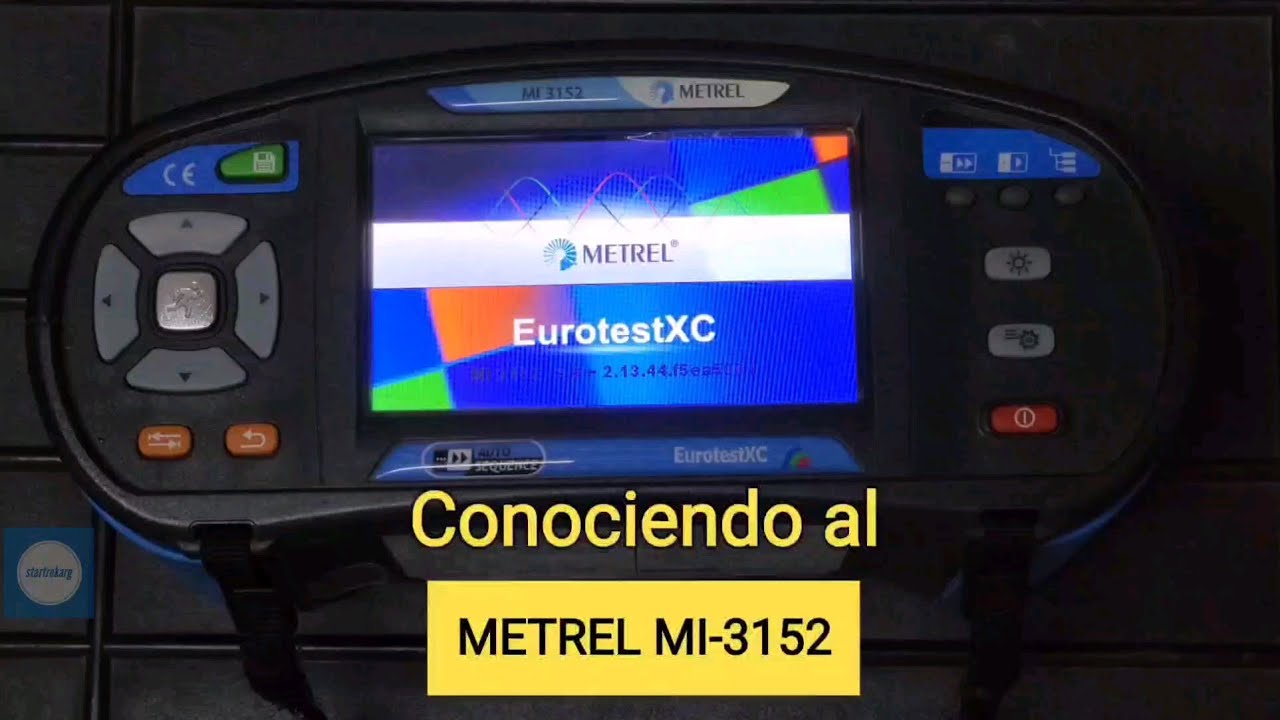 Multifunci&oacute;n Metrel MI-3152. #cursodeeletricista #electricidad #multifuncion