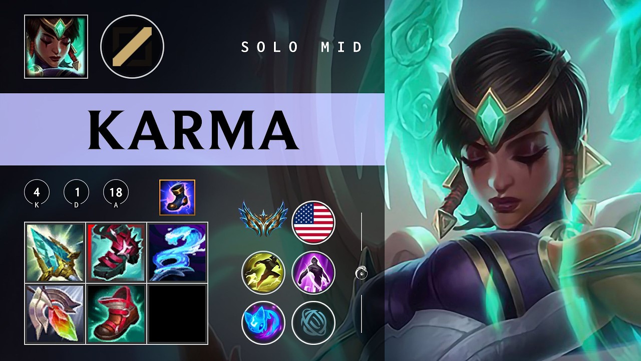 Karma Mid vs Viktor - NA Challenger Patch 26.04