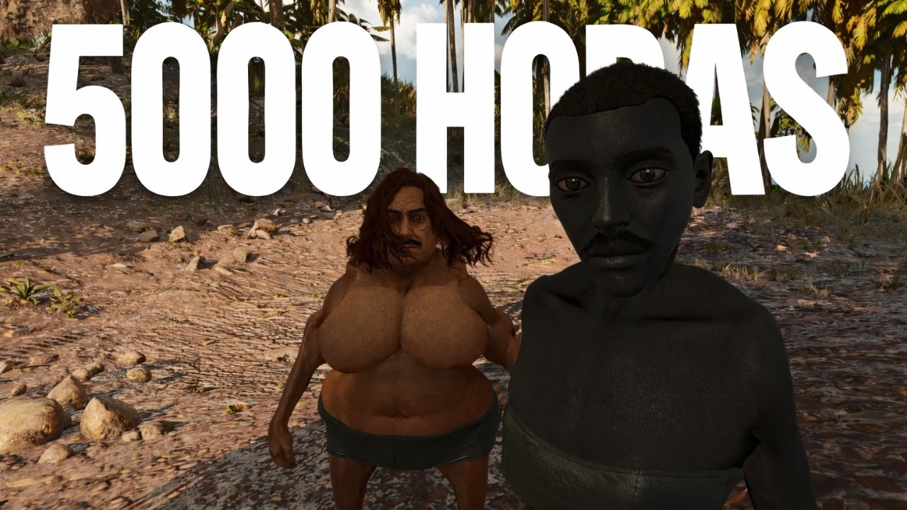 DÚO DE 5000 HORAS EN ARK NO HACE NADA DURANTE 1 HORA 