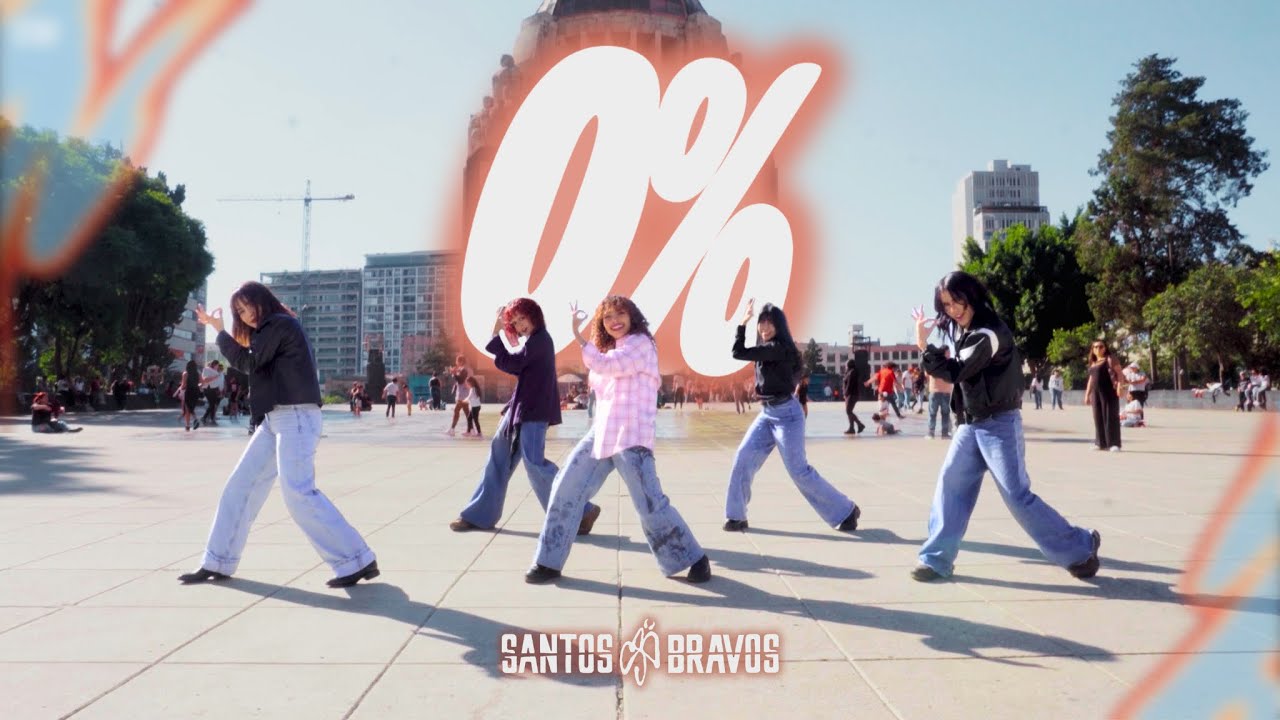 [DANCE IN PUBLIC | ONE TAKE] SANTOS BRAVOS - '0%' | Dance Cover by EYE CANDY from México