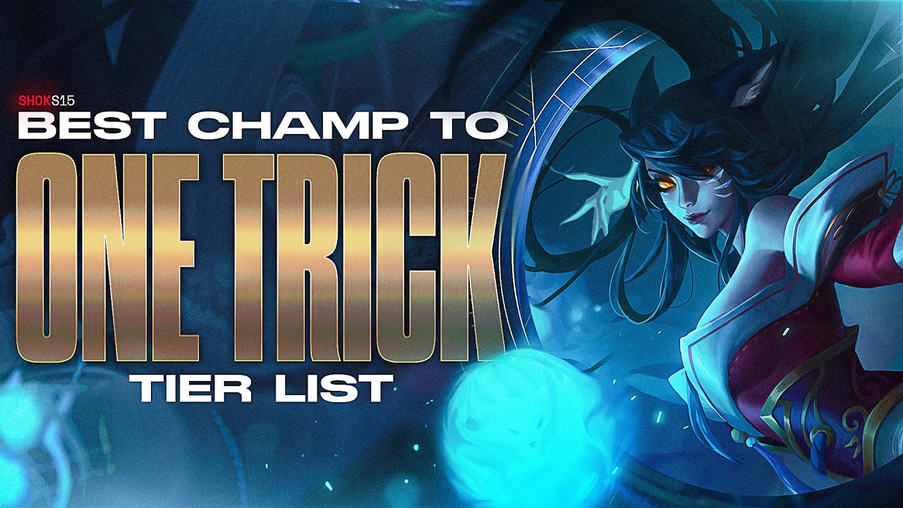 BEST CHAMPIONS TO ONE TRICK - MID LANE TIER LIST