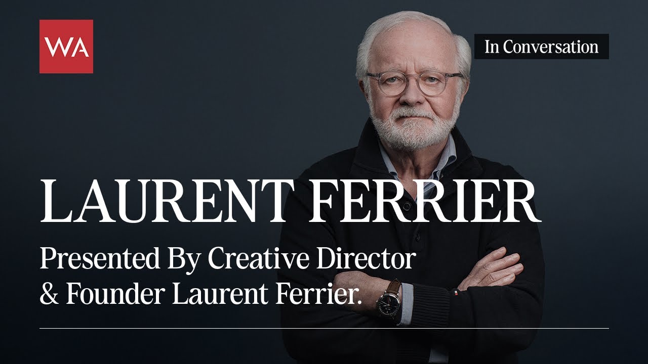 LAURENT FERRIER. Presented by Creative Director & Founder Laurent Ferrier.
