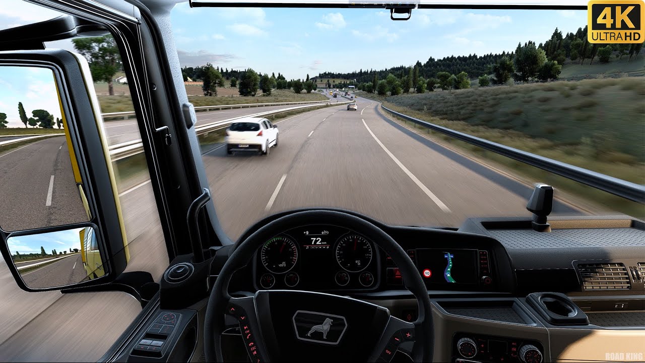 MAN TGX Ultra-Realistic Real Life Graphics | Euro Truck Simulator 2 Gameplay