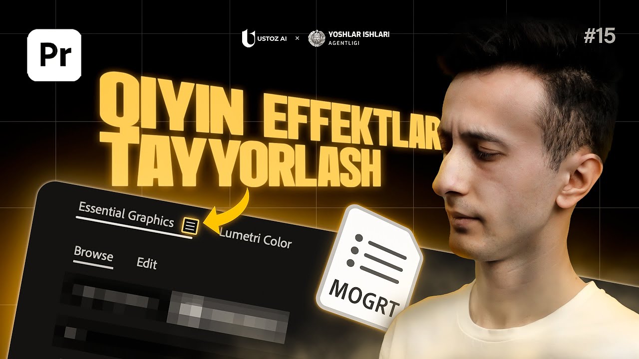 After Effects'siz qiyin effektlar qilishni 9 daqiqada o&lsquo;rganasiz | Videomontaj kursi #15