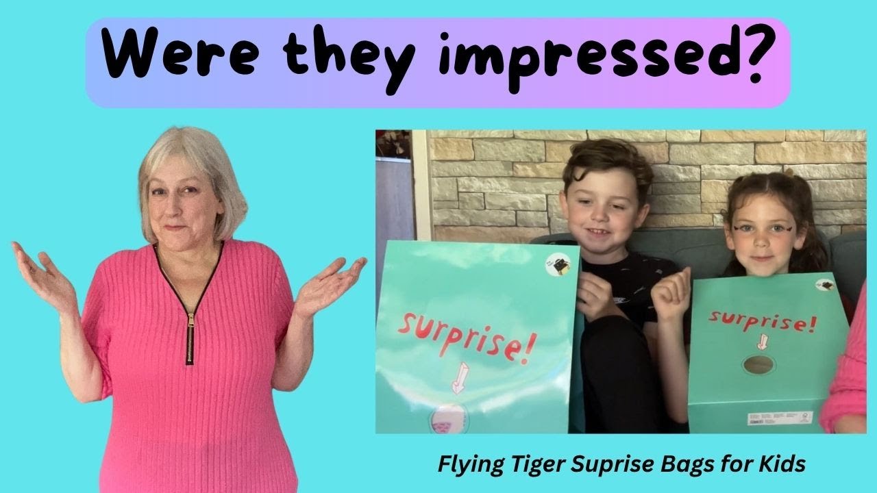 Сюрпризы от Flying Tiger для внуков!