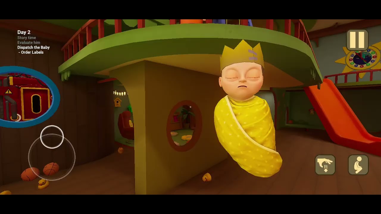The Baby In Yellow(Crown Childcare) gameplay, The ending shocked me