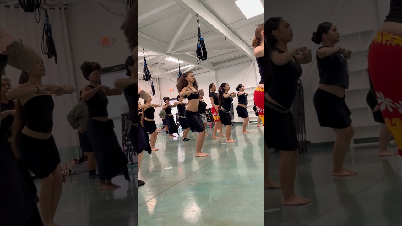 🌺Ori Tahiti warm up & basics #actpasifika #oritahiti #tahitiandance #dancer #workout t