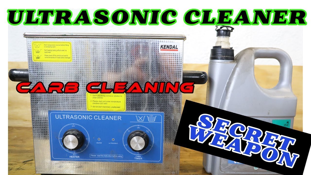 How to Clean a Small Engine Carburetor - Ultrasonic Cleaner