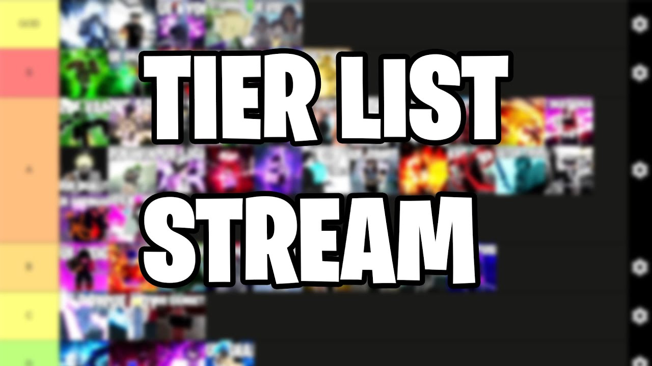 TRUE MODE TIER LIST WITH VIEWERS 90k SUBS?